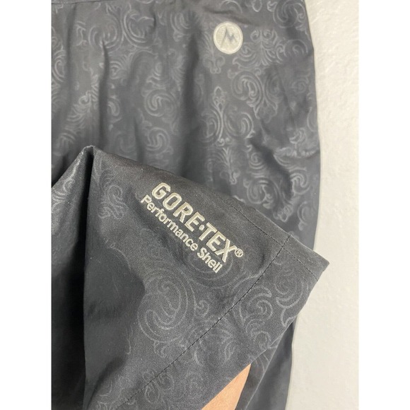 Marmot Lightweight Gore-Tex Performance Shell Rain Snow Pants Black Women’s MED - Picture 3 of 4